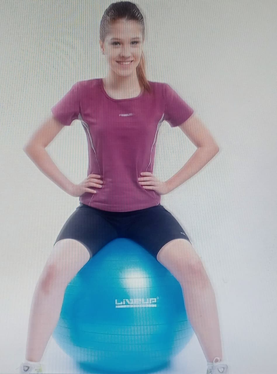 ANTI-BURST GYM BALL LIVEUP 75CM